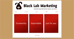 Desktop Screenshot of blacklabmarketing.com